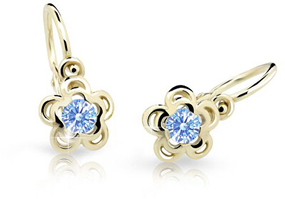 Cutie Jewellery - Zlaté dětské náušnice C2204-10-X-1