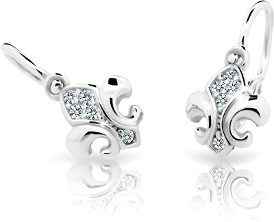 Cutie Jewellery - Dětské náušnice z bílého zlata C2219-10-10-X-2