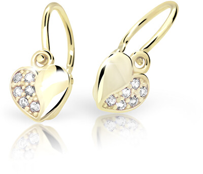 Cutie Jewellery - Dětské náušnice ze žlutého zlata C2160-10-X-1