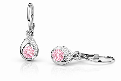 Cutie Jewellery - Dětské náušnice z bílého zlata C1898-10-X-2