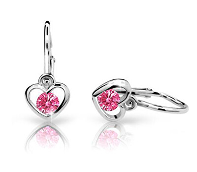 Cutie Jewellery - Dětské náušnice z bílého zlata C1943-10-X-2