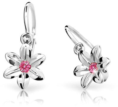 Cutie Jewellery - Dětské náušnice z bílého zlata C1993-10-X-2
