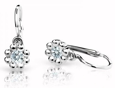 Cutie Jewellery - Dětské náušnice z bílého zlata C2030-10-X-2
