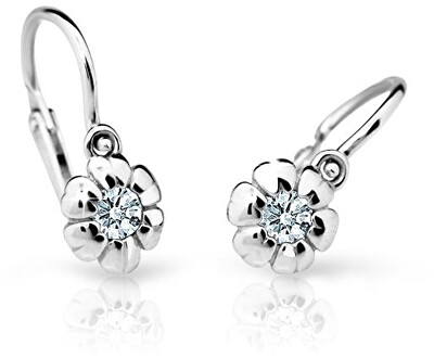 Cutie Jewellery - Dětské náušnice z bílého zlata C2151-10-X-2