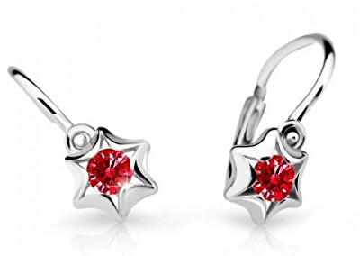 Cutie Jewellery - Dětské náušnice z bílého zlata C2159-10-X-2