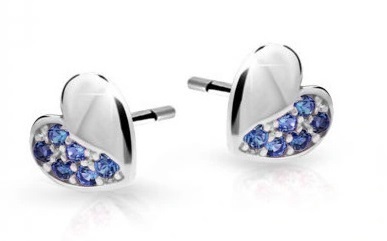 Cutie Jewellery - Dětské náušnice z bílého zlata C2160-30-X-2