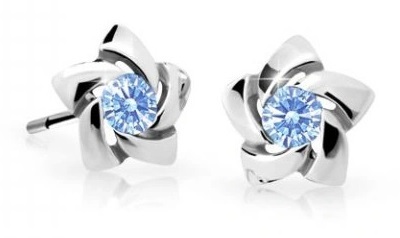 Cutie Jewellery - Dětské náušnice z bílého zlata C2201-30-X-2
