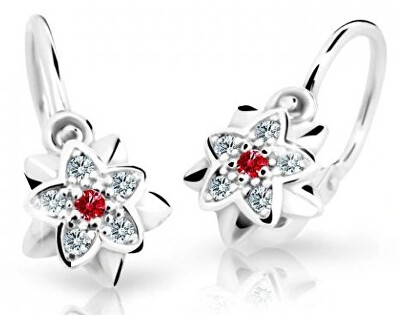 Cutie Jewellery - Dětské náušnice z bílého zlata C2210-10-X-2