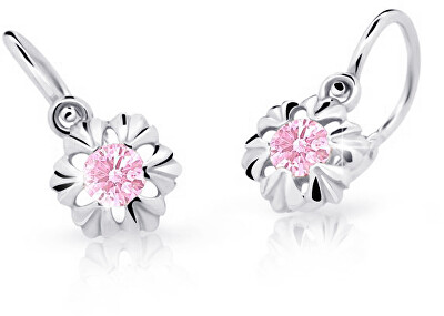 Cutie Jewellery - Dětské náušnice z bílého zlata C2213-10-X-2