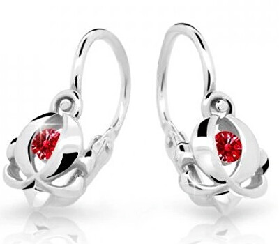 Cutie Jewellery - Dětské náušnice z bílého zlata C2218-10-X-2