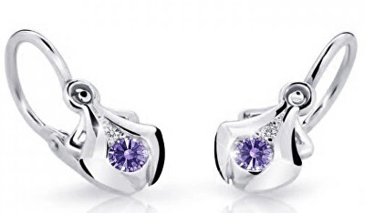 Cutie Jewellery - Dětské náušnice z bílého zlata C2224-10-X-2