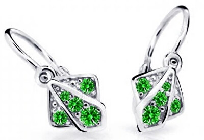 Cutie Jewellery - Dětské náušnice z bílého zlata C2241-10-X-2