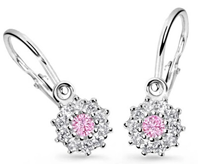 Cutie Jewellery - Dětské náušnice z bílého zlata C2749-10-X-2
