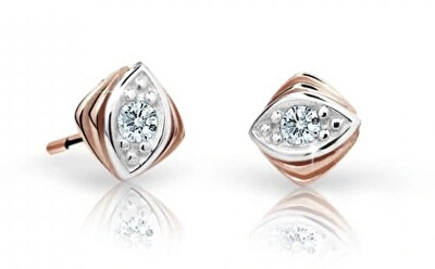 Cutie Jewellery - Dětské náušnice z růžového zlata C1897-30-X-4