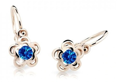 Cutie Jewellery - Dětské náušnice z růžového zlata C2204-10-X-4