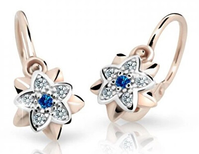 Cutie Jewellery - Dětské náušnice z růžového zlata C2210-10-X-4