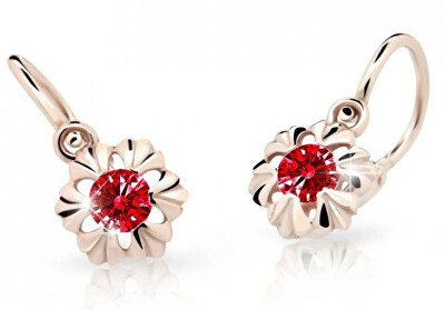 Cutie Jewellery - Dětské náušnice z růžového zlata C2213-10-X-4