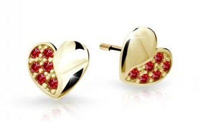 Cutie Jewellery - Dětské náušnice ze žlutého zlata C2160-30-X-1