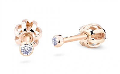 Cutie Jewellery - Drobné pecičky se zirkony ze zlata Z3032-30-10-X-4