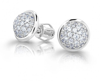 Cutie Jewellery - Elegantní náušnice z bílého zlata se zirkony Z6404-3258-30-10-X-2