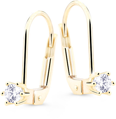 Cutie Jewellery - Elegantní visací náušnice se zirkonem Z8012-50-10-X-1