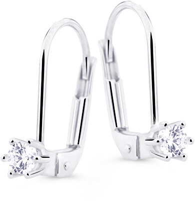 Cutie Jewellery - Elegantní visací náušnice se zirkonem Z8012-50-10-X-2