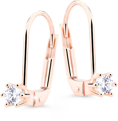 Cutie Jewellery - Elegantní visací náušnice se zirkonem Z8012-50-10-X-4