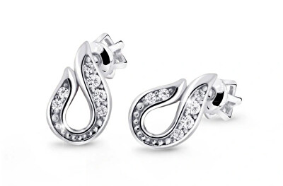 Cutie Jewellery - Jedinečné náušnice z bílého zlata Z3062-30-10-X-2