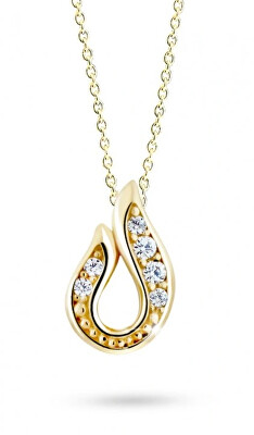 Cutie Jewellery - Jedinečný přívěsek ze žlutého zlata Z3064-40-10-X-1