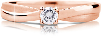 Cutie Jewellery - Jemný prsten se zirkonem Z6817-1906-10-X-4
