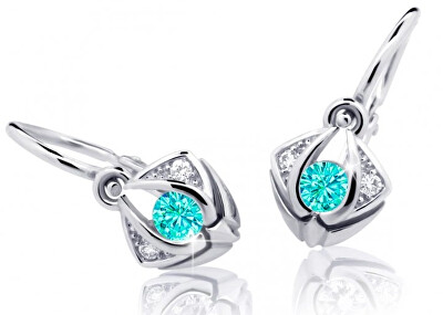 Cutie Jewellery - Krásné dětské náušnice z bílého zlata C2217-10-X-2