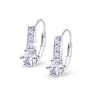 Cutie Jewellery - Krásné visací náušnice se zirkony Z8057-50-10-X-2