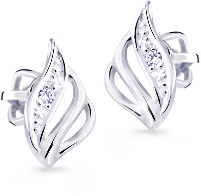 Cutie Jewellery - Luxusní náušnice s třpytivými zirkony Z8024-30-10-X-2