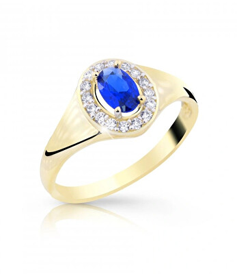 Cutie Jewellery - Luxusní prsten ze zlata se zirkony Z8055-60-X-1