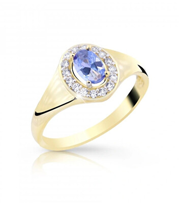 Cutie Jewellery - Luxusní prsten ze zlata se zirkony Z8055-70-X-1