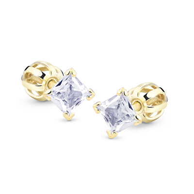 Cutie Jewellery - Minimalistické pecky ze žlutého zlata Z5022-30-10-X-1