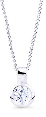 Cutie Jewellery - Minimalistický přívěsek z bílého zlata Z8005-40-10-X-2