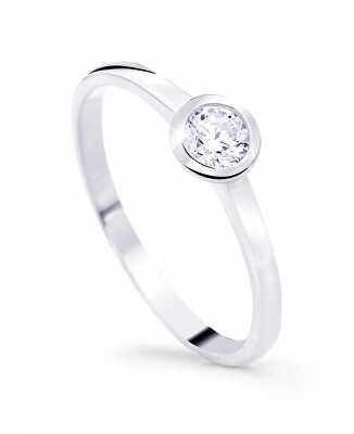 Cutie Jewellery - Minimalistický prsten ze žlutého zlata Z8004-10-X-1