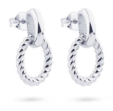 Cutie Jewellery - Módní náušnice z bílého zlata Z5028-20-X-2