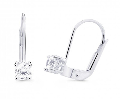 Cutie Jewellery - Náušnice z bílého zlata se zirkony Z8025-55-10-X-2