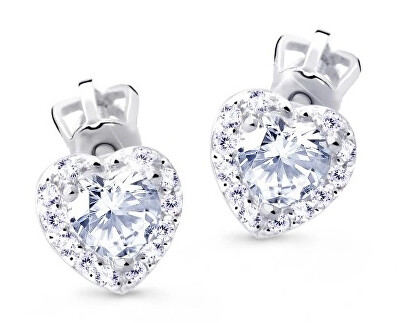 Cutie Jewellery - Něžné náušnice s třpytivými zirkony Z8015-30-X-2