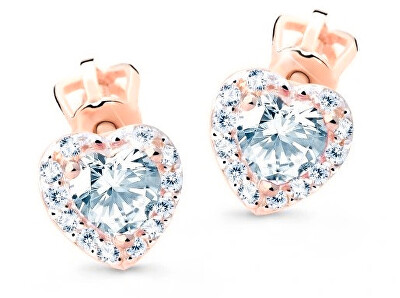 Cutie Jewellery - Něžné náušnice s třpytivými zirkony Z8015-30-X-4