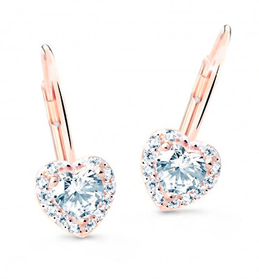 Cutie Jewellery - Něžné náušnice s třpytivými zirkony Z8015-55-X-4