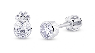 Cutie Jewellery - Oblíbené náušnice z bílého zlata se zirkony Z3035-30-10-X-2