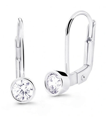 Cutie Jewellery - Oblíbené náušnice z bílého zlata Z8017-55-10-X-2
