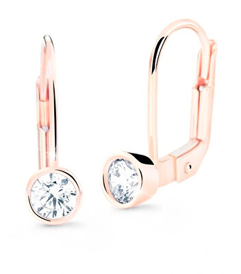 Cutie Jewellery - Oblíbené náušnice z růžového zlata Z8017-55-10-X-4