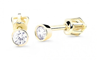 Cutie Jewellery - Oblíbené náušnice ze žlutého zlata Z8017-30-10-X-1