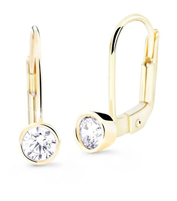 Cutie Jewellery - Oblíbené náušnice ze žlutého zlata Z8017-55-10-X-1