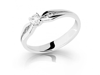 Cutie Jewellery - Okozlující zlatý prsten se zirkony Z6878-2122-10-X-2