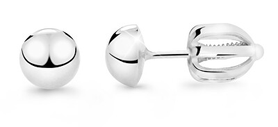 Cutie Jewellery - Peckové náušnice z bíleho zlata Z5006-30-X-2